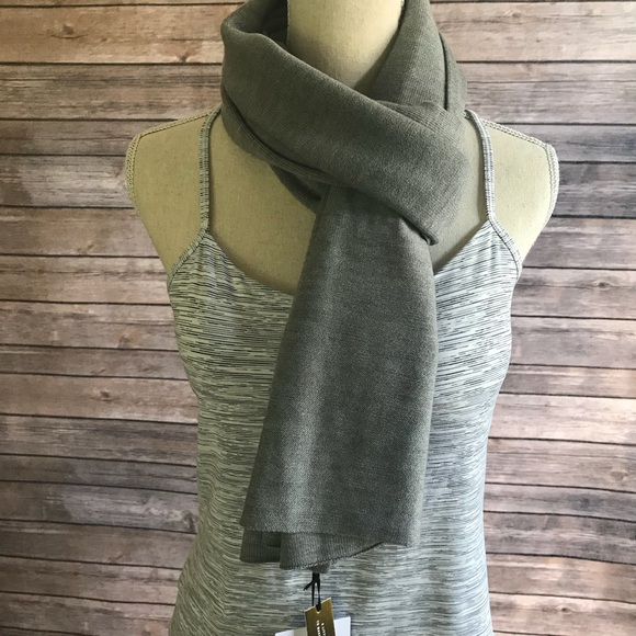 NWT HCMG LULULEMON ALL THAT SHIMMERS SCARF OS GREY - Picture 6 of 7